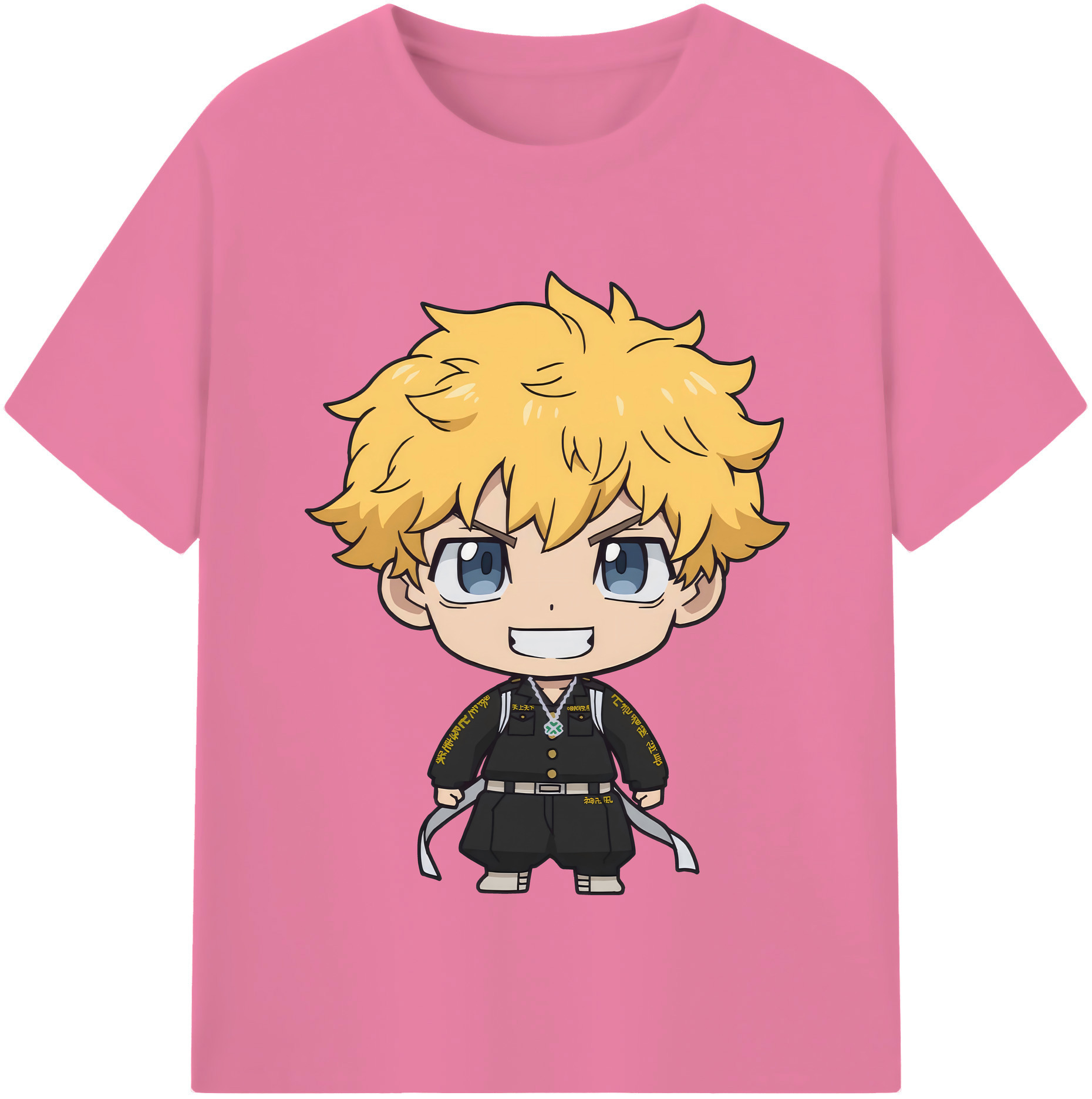 （画像用） 東京リベンジャーズ Tokyo Revengers 綿100％半袖Tシャツ（フロントプリント）